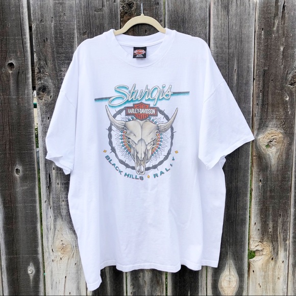 Harley-Davidson Tops - VINTAGE 1998 Harley-Davidson Bull Head T-Shirt